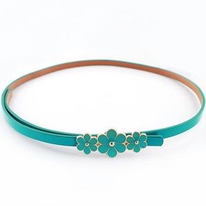 Royal Blue Flower Belt for Waist or Hips